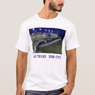 USS TEXAS   SSN-775 Submarine T-Shirt