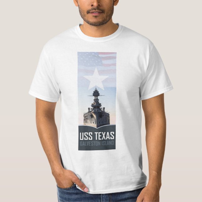 USS TEXAS T-Shirt (Front)