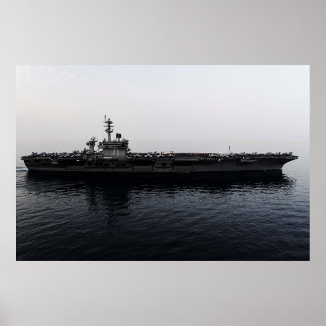 USS Theodore Roosevelt (CVN 71) Poster (Front)