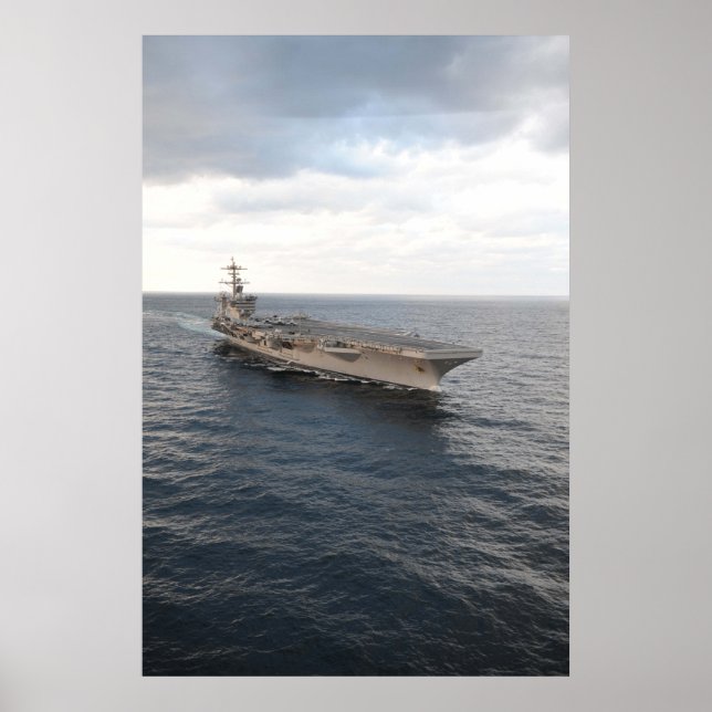 USS Theodore Roosevelt (CVN 71) Poster (Front)