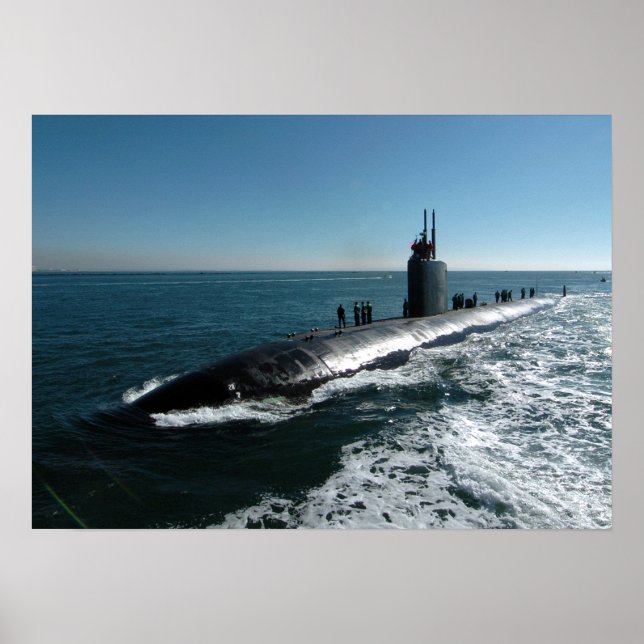 USS Topeka (SSN 754) Poster (Front)