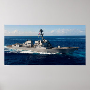 USS Wayne E. Meyer (DDG 108) Poster