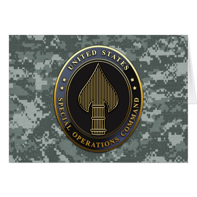 USSOCOM Emblem (Front Horizontal)