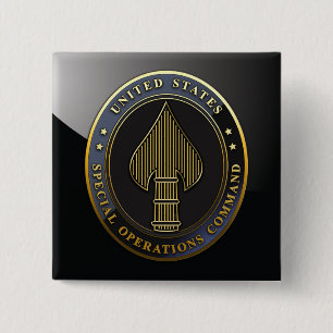USSOCOM Emblem 15 Cm Square Badge