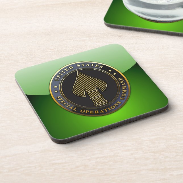 USSOCOM Emblem Coaster (Left Side)