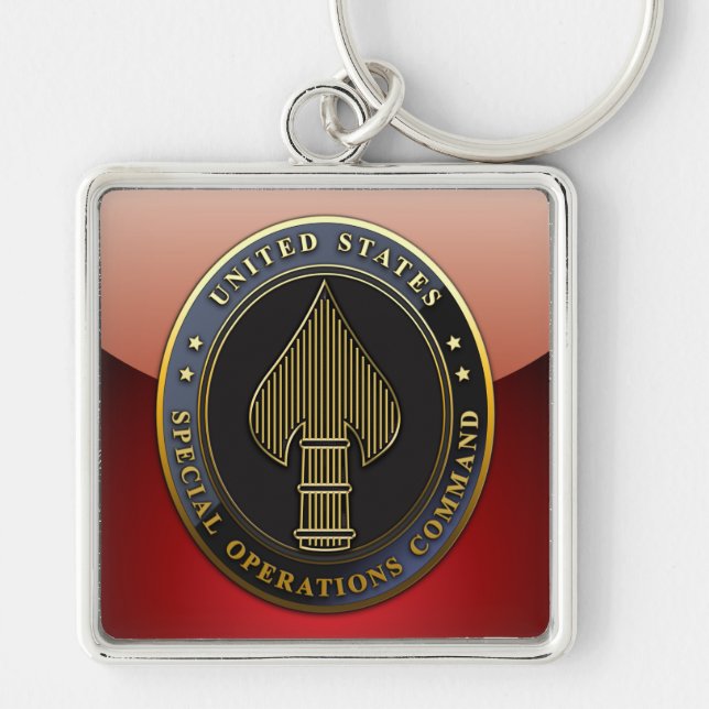 USSOCOM Emblem Key Ring (Front)