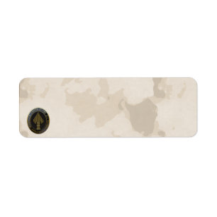 USSOCOM Emblem Return Address Label