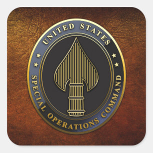 USSOCOM Emblem Square Sticker