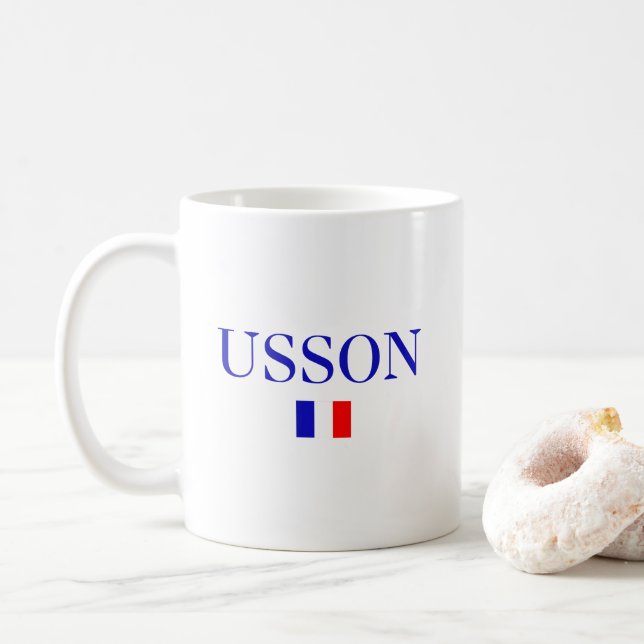USSON France Coffee Mug (With Donut)
