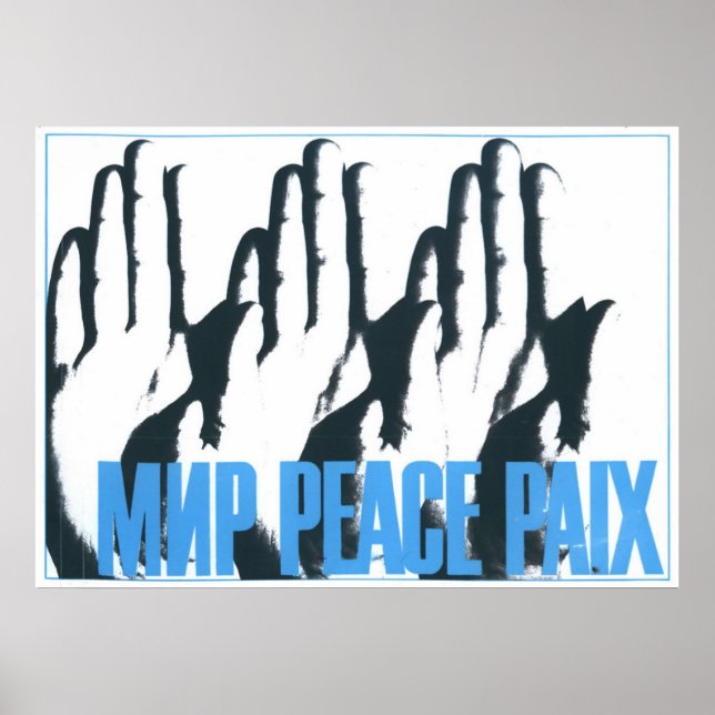 USSR CCCP Cold War Soviet Union Propaganda Posters (Front)