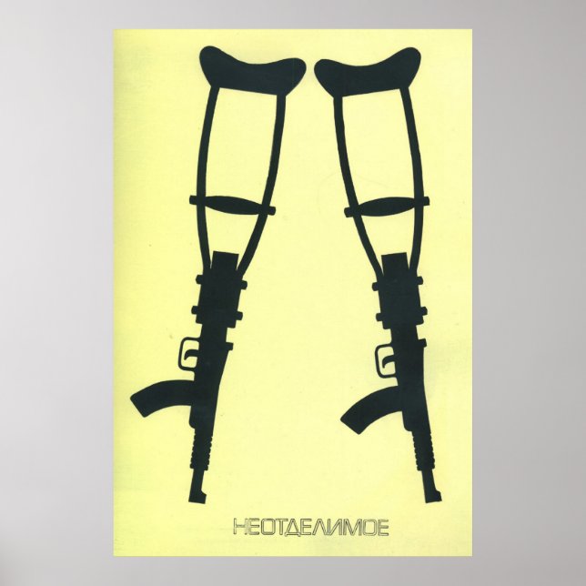 USSR CCCP Cold War Soviet Union Propaganda Posters (Front)