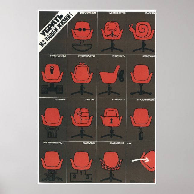 USSR CCCP Cold War Soviet Union Propaganda Posters (Front)