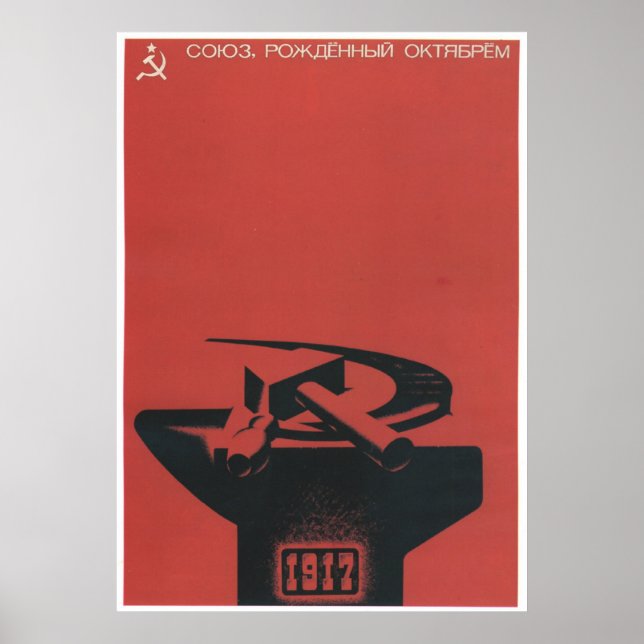 USSR CCCP Cold War Soviet Union Propaganda Posters (Front)