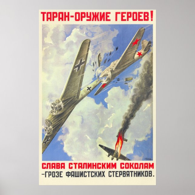 USSR CCCP Cold War Soviet Union Propaganda Posters (Front)