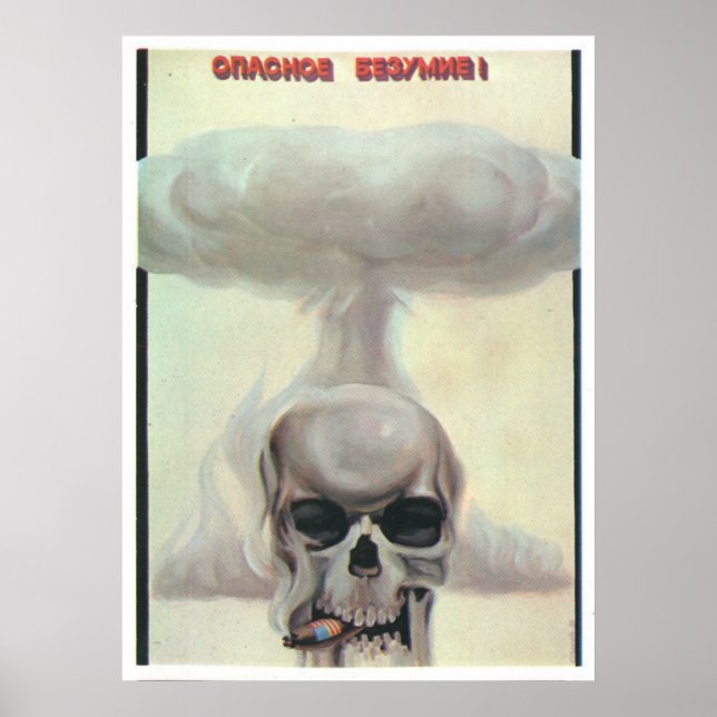 USSR CCCP Cold War Soviet Union Propaganda Posters (Front)