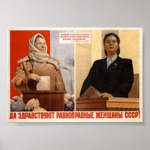 USSR CCCP Cold War Soviet Union Propaganda Posters