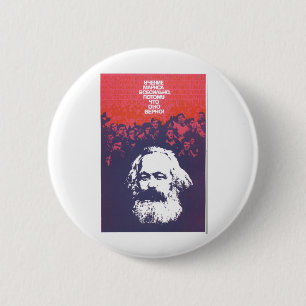 USSR CCCP Cold War Soviet Union Propaganda Posters 6 Cm Round Badge