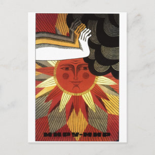 USSR CCCP Cold War Soviet Union Propaganda Posters Postcard