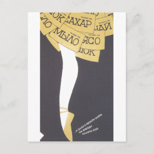 USSR CCCP Cold War Soviet Union Propaganda Posters Postcard