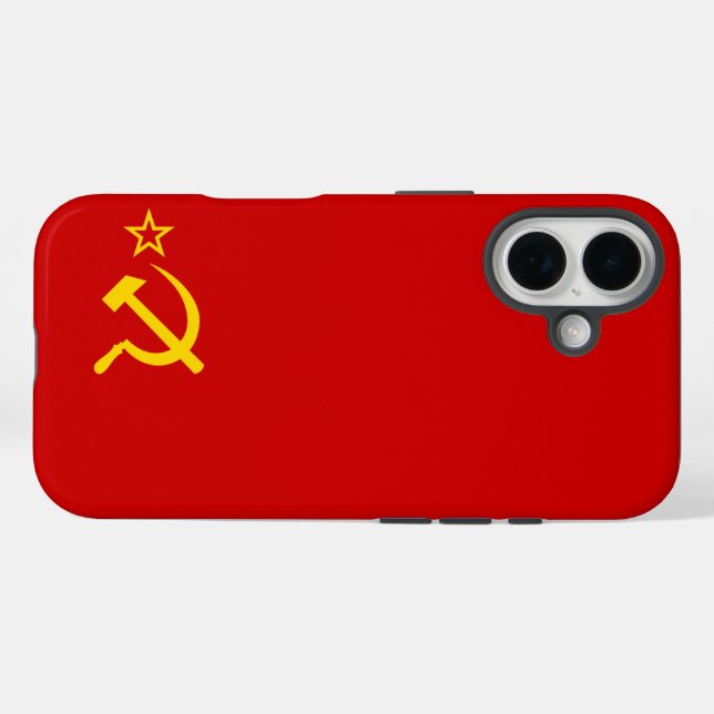 USSR FLAG Case-Mate iPhone CASE (Back (Horizontal))
