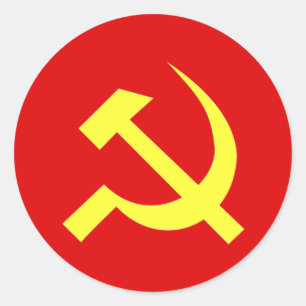 USSR Flag - Customised Classic Round Sticker