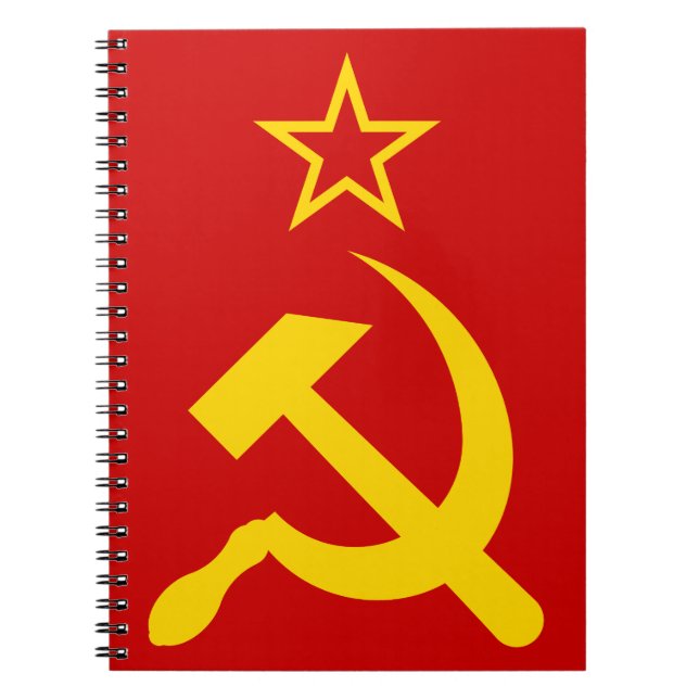 USSR Flag - Soviet Union Flag Notebook (Front)