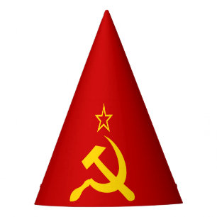 USSR Flag - Soviet Union Flag Party Hat