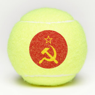 USSR Flag - Soviet Union Flag Tennis Balls