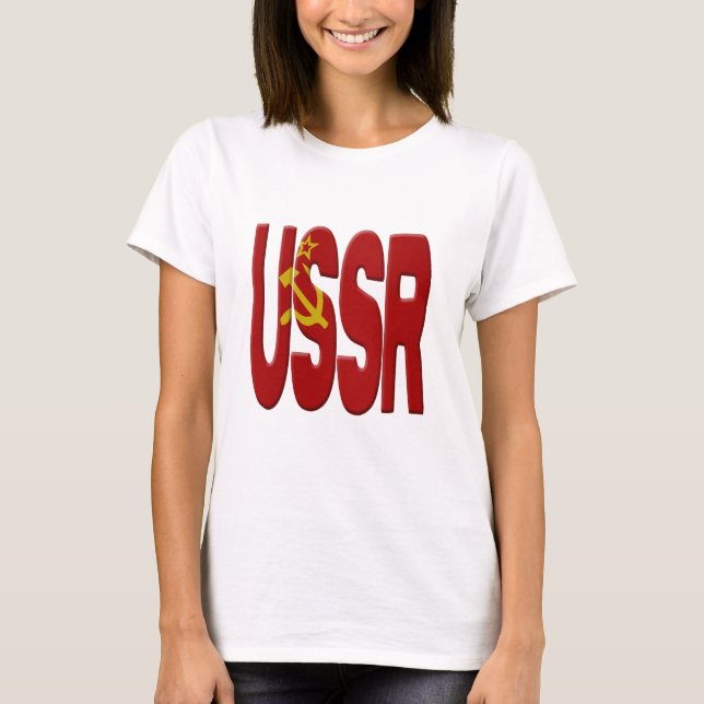 USSR flag T-Shirt (Front)