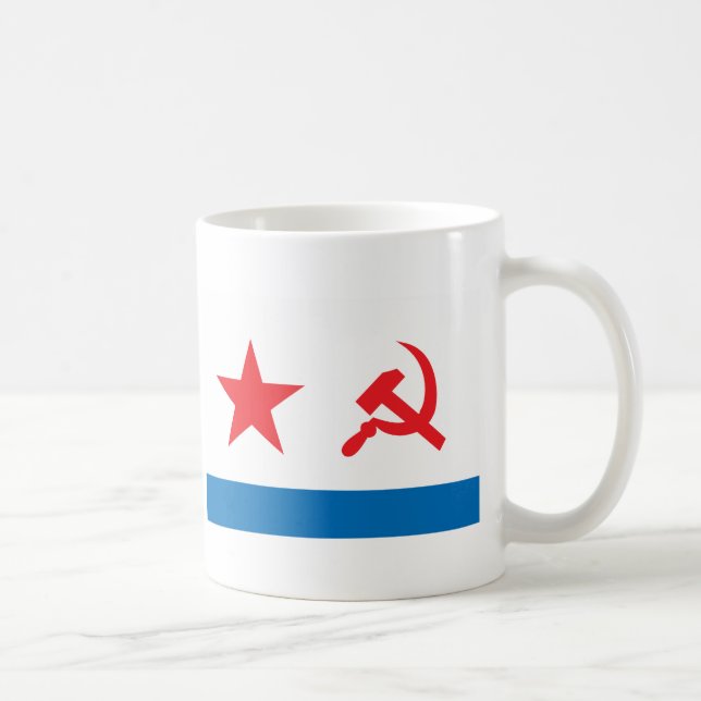 USSR Navy Jack Coffee Mug (Right)