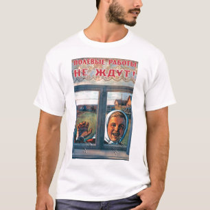 USSR,  russian, soviet, propaganda T-Shirt