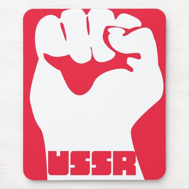 USSR Soviet Fist poster Mouse Pad (Front)