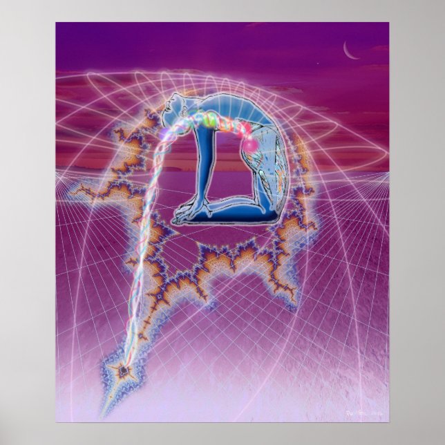 Ustrasana Visualisation Poster (Front)