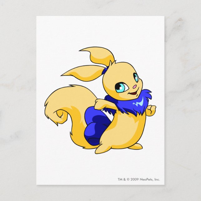 Usul Blue Postcard (Front)