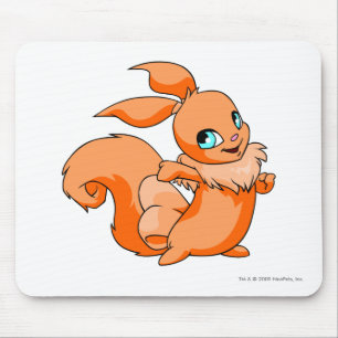 Usul Orange Mouse Pad