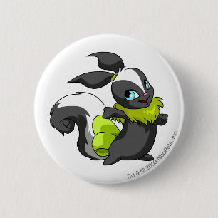 Usul Skunk 6 Cm Round Badge