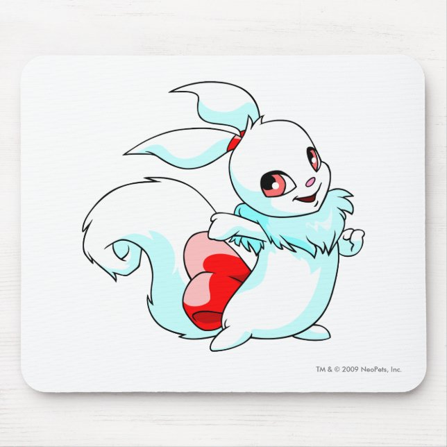 Usul White Mouse Pad (Front)