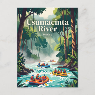 Usumacinta River, Mexico Postcard