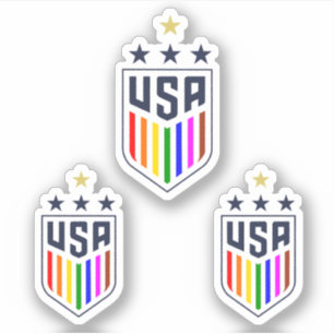 USWNT-PRIDE BEST STICKERS 3X
