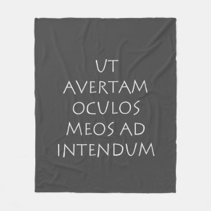 Ut avertam oculos meos ad intendum fleece blanket