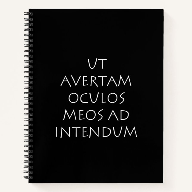 Ut avertam oculos meos ad intendum notebook (Front)