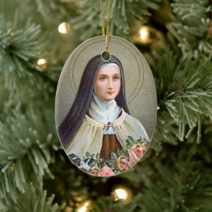 +UT Therese Oval Acrylic Ornament