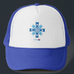 UTA Winter Snowflake Hat<br><div class="desc">Top off your look with the UTA Winter Snowflake Trucker Hat. Perfect for transit fans,  or everyday wear. ❄️</div>