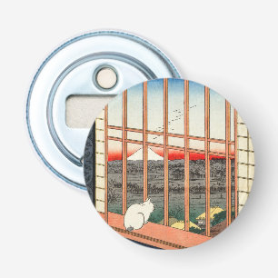 Utagawa Hiroshige - Asakusa Rice fields Bottle Opener