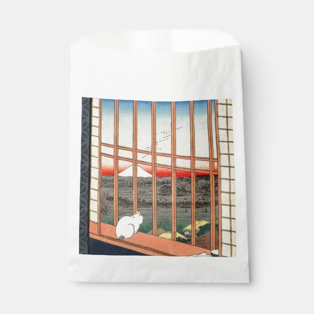 Utagawa Hiroshige - Asakusa Rice fields Favour Bag (Front)