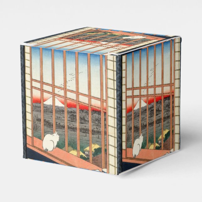 Utagawa Hiroshige - Asakusa Rice fields Favour Box (Front Side)