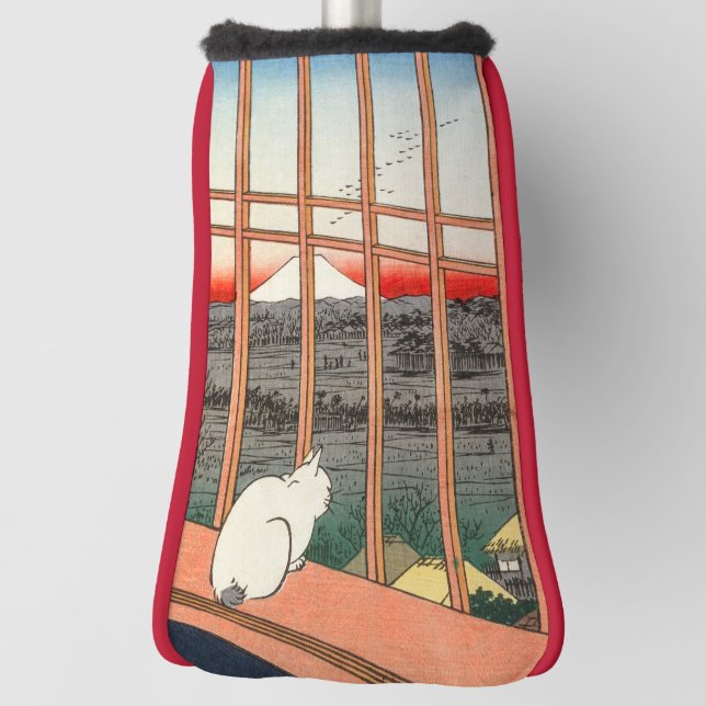 Utagawa Hiroshige - Asakusa Rice fields Golf Head Cover (Rotate 90)