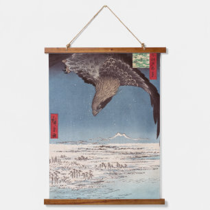 Utagawa Hiroshige - Fukagawa Susaki and Jumantsubo Hanging Tapestry