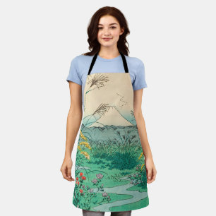 Utagawa Hiroshige - Otsuki Plain in Kai Province Apron