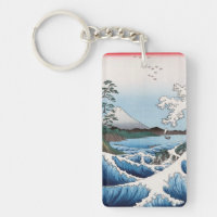 Utagawa Hiroshige - Sea off Satta, Suruga Province
